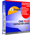 Construction Management Software: PrioSoft Contractor's Office Priority One Plus